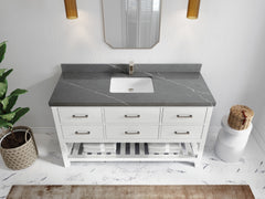 Parker 60 in. W x 22 in. D Single Sink Bathroom Vanity - photo 27