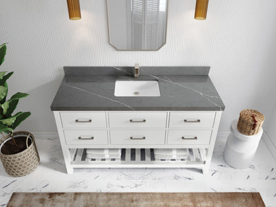 Parker 60 in. W x 22 in. D Single Sink Bathroom Vanity - Willow Bath and Vanity
