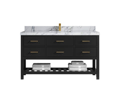 Parker 60 in. W x 22 in. D Single Sink Bathroom Vanity - photo 24