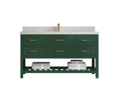 Parker 60 in. W x 22 in. D Single Sink Bathroom Vanity - photo 1