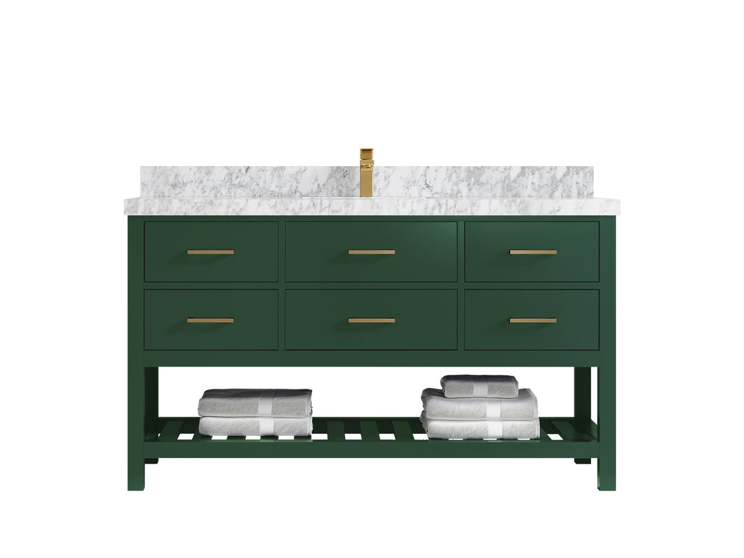 Parker 60 in. W x 22 in. D Single Sink Bathroom Vanity - Willow Bath and Vanity