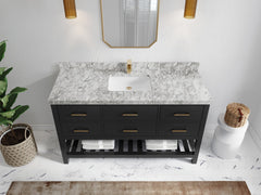 Parker 60 in. W x 22 in. D Single Sink Bathroom Vanity - photo 17