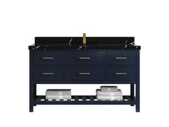 Parker 60 in. W x 22 in. D Single Sink Bathroom Vanity - photo 12