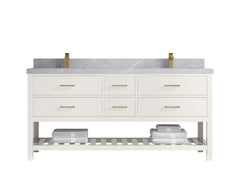 Parker 72 in. W x 22 in. D Double Sink Bathroom Vanity - photo 26