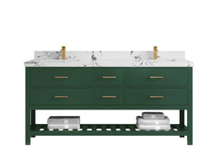 Parker 72 in. W x 22 in. D Double Sink Bathroom Vanity - photo 8