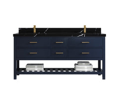 Parker 72 in. W x 22 in. D Double Sink Bathroom Vanity - photo 13