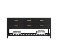 Parker 72 in. W x 22 in. D Double Sink Bathroom Vanity - photo 6