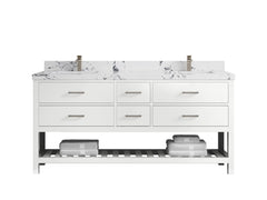 Parker 72 in. W x 22 in. D Double Sink Bathroom Vanity - photo 32