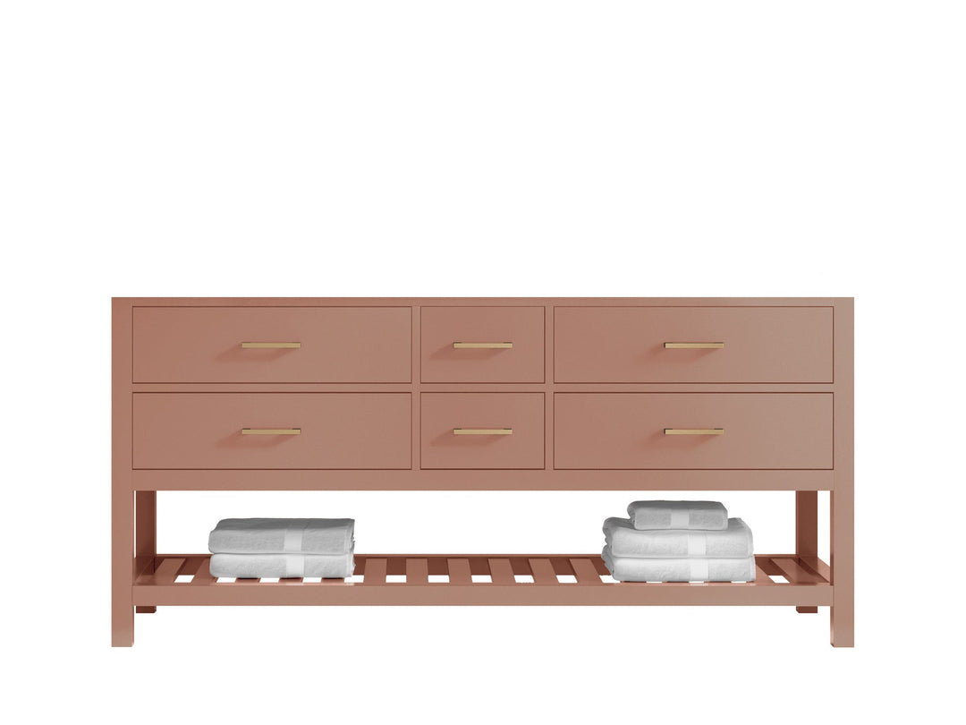 Parker 72 in. W x 22 in. D Double Sink Bathroom Vanity - Willow Bath and Vanity