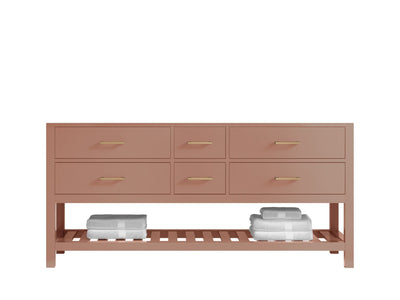Parker 72 in. W x 22 in. D Double Sink Bathroom Vanity - Willow Bath and Vanity