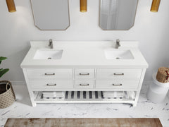 Parker 72 in. W x 22 in. D Double Sink Bathroom Vanity - photo 35