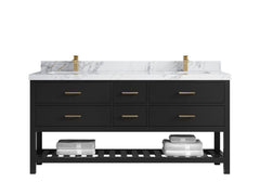 Parker 72 in. W x 22 in. D Double Sink Bathroom Vanity - photo 18