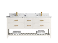 Parker 72 in. W x 22 in. D Double Sink Bathroom Vanity - photo 34