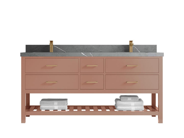 Parker 72 in. W x 22 in. D Double Sink Bathroom Vanity - photo 35