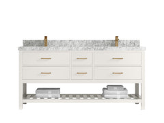 Parker 72 in. W x 22 in. D Double Sink Bathroom Vanity - photo 12