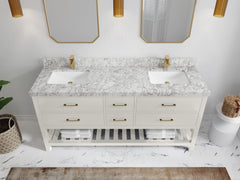 Parker 72 in. W x 22 in. D Double Sink Bathroom Vanity - photo 11