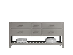 Parker 72 in. W x 22 in. D Double Sink Bathroom Vanity - photo 6