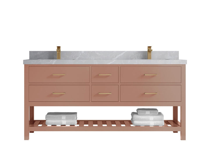 Parker 72 in. W x 22 in. D Double Sink Bathroom Vanity - photo 33