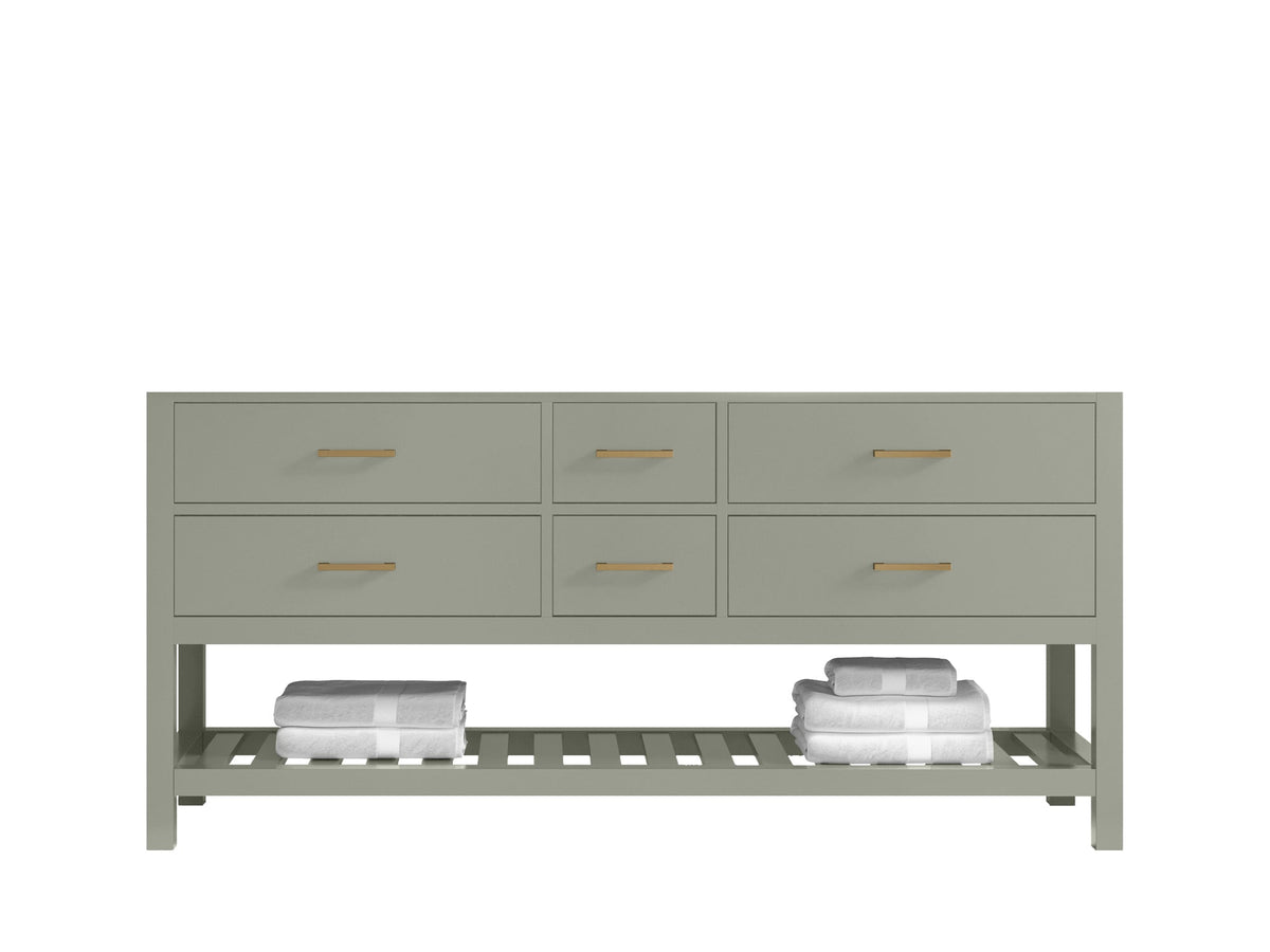 Parker 72 in. W x 22 in. D Double Sink Bathroom Vanity - Willow Bath and Vanity