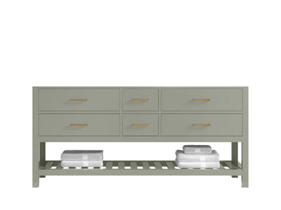 Parker 72 in. W x 22 in. D Double Sink Bathroom Vanity - Willow Bath and Vanity