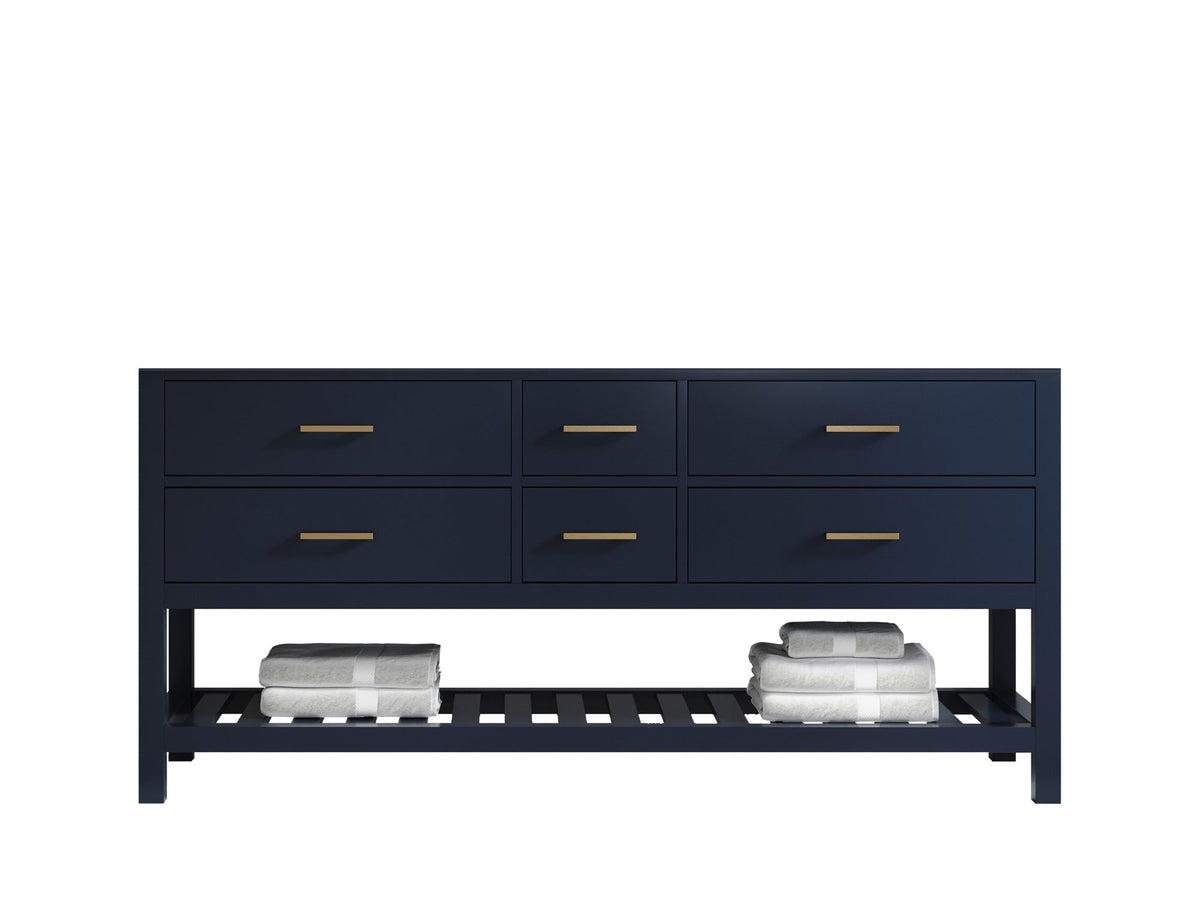 Parker 72 in. W x 22 in. D Double Sink Bathroom Vanity - Willow Bath and Vanity