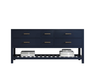 Parker 72 in. W x 22 in. D Double Sink Bathroom Vanity - Willow Bath and Vanity