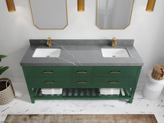 Parker 72 in. W x 22 in. D Double Sink Bathroom Vanity - photo 27