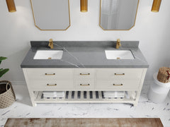 Parker 72 in. W x 22 in. D Double Sink Bathroom Vanity - photo 27