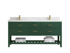 Parker 72 in. W x 22 in. D Double Sink Bathroom Vanity - photo 16