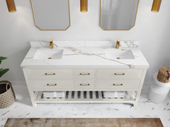 Parker 72 in. W x 22 in. D Double Sink Bathroom Vanity - photo 9