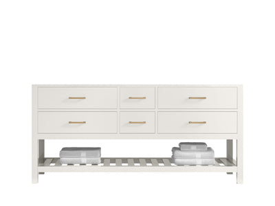 Parker 72 in. W x 22 in. D Double Sink Bathroom Vanity - Willow Bath and Vanity