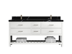 Parker 72 in. W x 22 in. D Double Sink Bathroom Vanity - photo 10