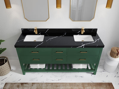 Parker 72 in. W x 22 in. D Double Sink Bathroom Vanity - Willow Bath and Vanity