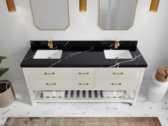 Parker 72 in. W x 22 in. D Double Sink Bathroom Vanity - photo 7