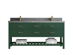Parker 72 in. W x 22 in. D Double Sink Bathroom Vanity - photo 28