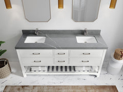 Parker 72 in. W x 22 in. D Double Sink Bathroom Vanity - photo 25