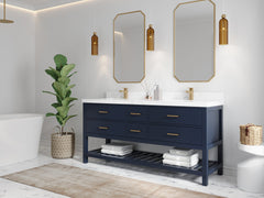 Parker 72 in. W x 22 in. D Double Sink Bathroom Vanity - photo 2