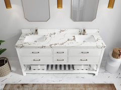 Parker 72 in. W x 22 in. D Double Sink Bathroom Vanity - photo 27