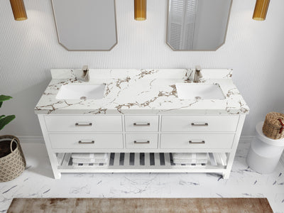 Parker 72 in. W x 22 in. D Double Sink Bathroom Vanity - Willow Bath and Vanity