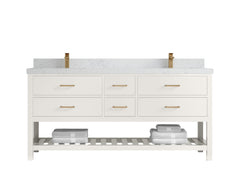 Parker 72 in. W x 22 in. D Double Sink Bathroom Vanity - photo 24