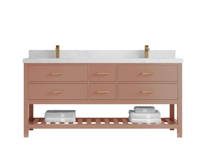 Parker 72 in. W x 22 in. D Double Sink Bathroom Vanity - photo 31