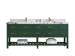 Parker 84 in. W x 22 in. D Double Sink Bathroom Vanity - photo 32