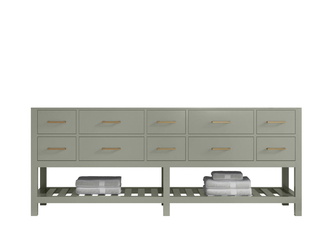 Parker 84 in. W x 22 in. D Double Sink Bathroom Vanity - Willow Bath and Vanity