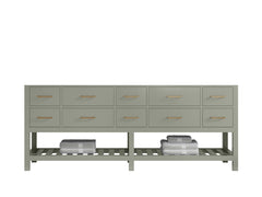 Parker 84 in. W x 22 in. D Double Sink Bathroom Vanity - photo 6