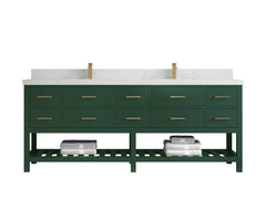 Parker 84 in. W x 22 in. D Double Sink Bathroom Vanity - photo 22