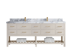 Parker 84 in. W x 22 in. D Double Sink Bathroom Vanity - photo 20