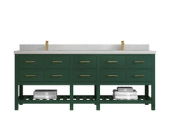 Parker 84 in. W x 22 in. D Double Sink Bathroom Vanity - photo 8