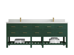 Parker 84 in. W x 22 in. D Double Sink Bathroom Vanity - photo 20