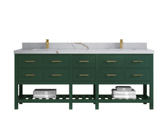 Parker 84 in. W x 22 in. D Double Sink Bathroom Vanity - photo 10