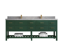 Parker 84 in. W x 22 in. D Double Sink Bathroom Vanity - photo 24
